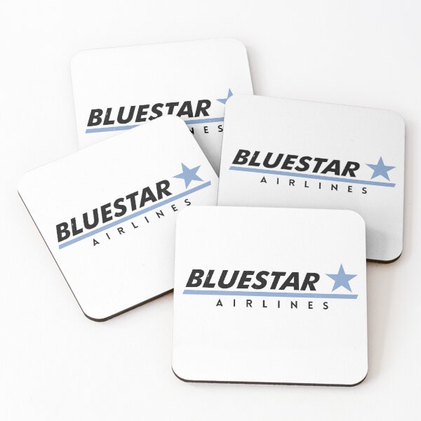 Item preview, Bluestar Airlines - Wall Street vintage logo designed and sold by Primotees.