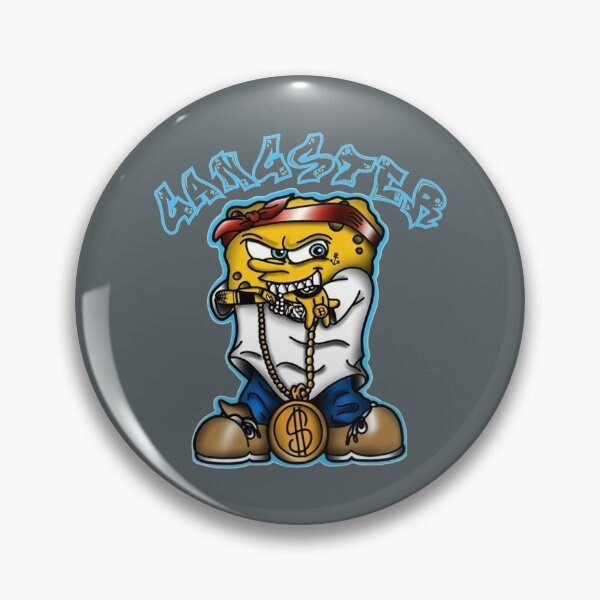 Item preview, funny spongebob gangster (16) designed and sold by ChairToSpar.