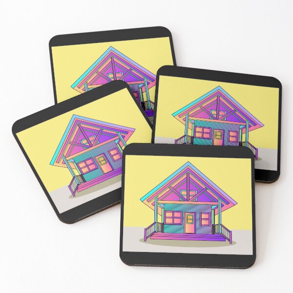 Item preview, Illustration Dream House Villa Color Effects designed and sold by flofin.