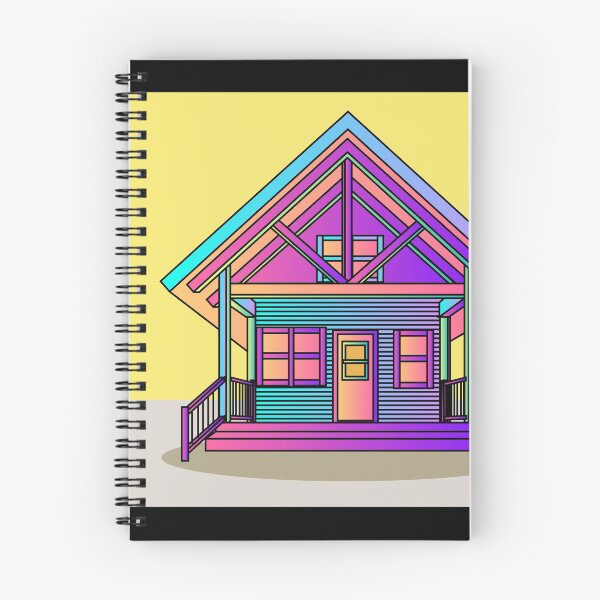 Item preview, Illustration Dream House Villa Color Effects designed and sold by flofin.