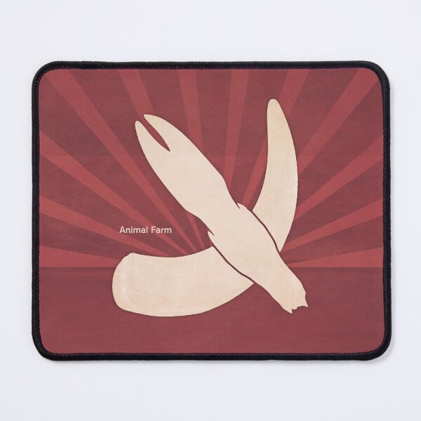 Item preview, Animal Farm - George Orwell Literary Art for Book Lovers designed and sold by RedHillPrints.