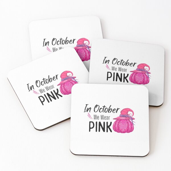 Item preview,  In October We Wear Pink Pumpkin Plaid designed and sold by CreativeMansion.