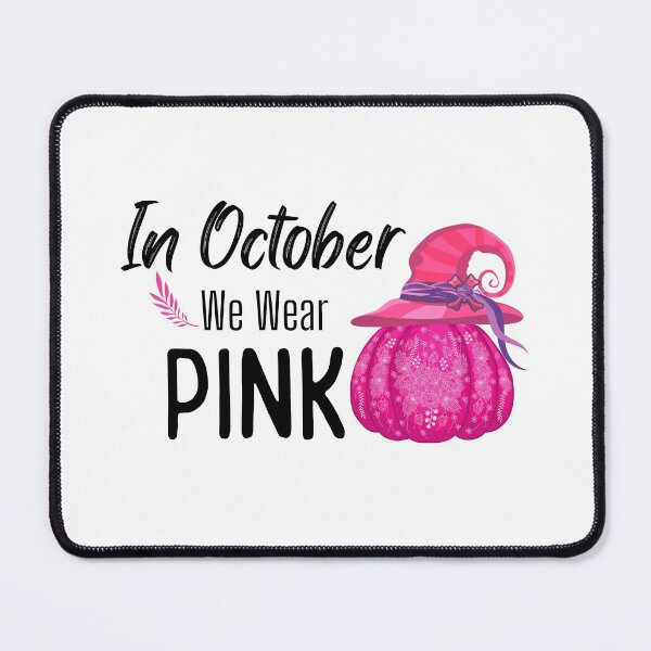 Item preview,  In October We Wear Pink Pumpkin Plaid designed and sold by CreativeMansion.