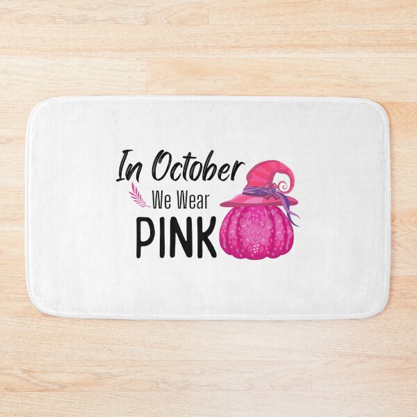 Item preview,  In October We Wear Pink Pumpkin Plaid designed and sold by CreativeMansion.