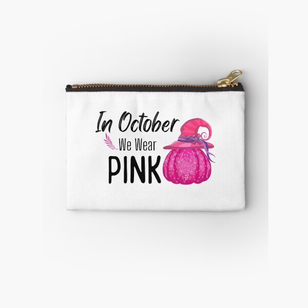 Item preview,  In October We Wear Pink Pumpkin Plaid designed and sold by CreativeMansion.