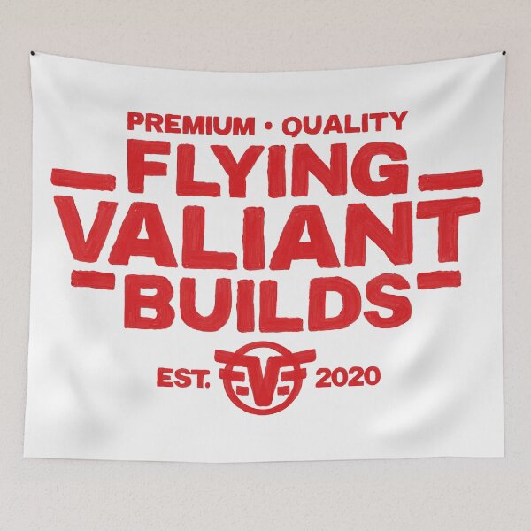 Item preview, Flying Valiant Builds (Handpainted - Red) designed and sold by Justin Ellis.