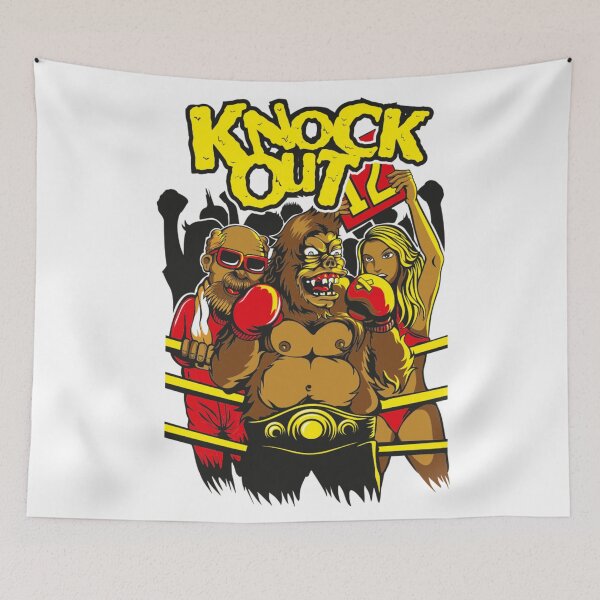 Item preview, Knock out monkey designed and sold by Syaddad.