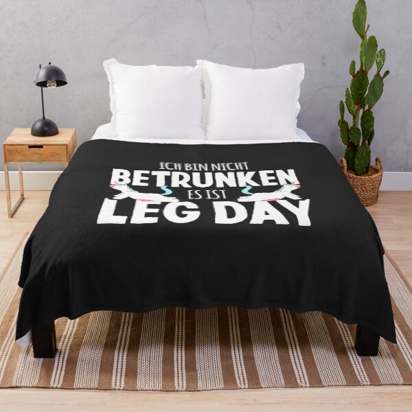 Item preview, Funny Leg Day Sayings Bodybuilding Fitness Gym designed and sold by Team150Designz.