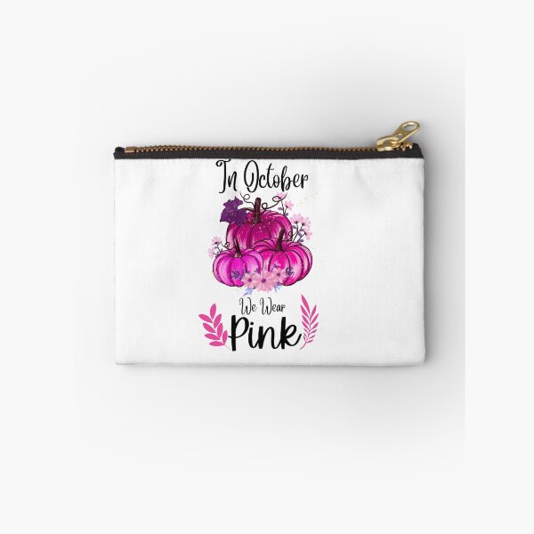 Item preview,  In October We Wear Pink Pumpkin Plaid designed and sold by CreativeMansion.