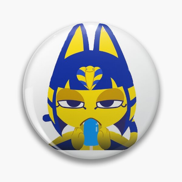 Item preview, Ankha licks blue icicle designed and sold by Vapes-ubboi.