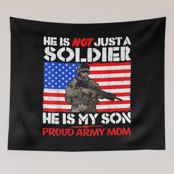 Artikelvorschau, Mein Sohn ist ein Soldat Stolze Armee-Mutter-Mutter-Geschenke entworfen und verkauft von idabry.