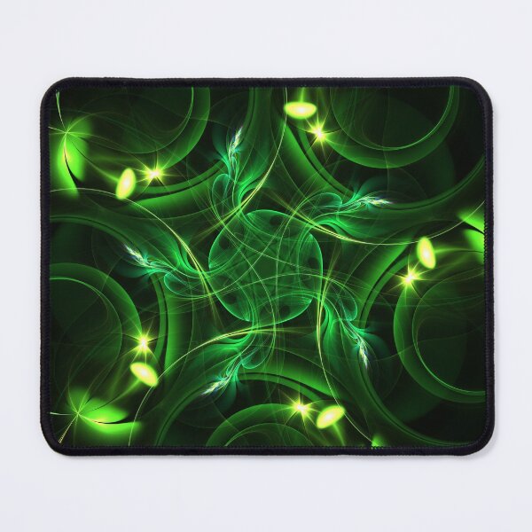 Item preview, Green Lights | Fractal Art designed and sold by Brian Kroijer.