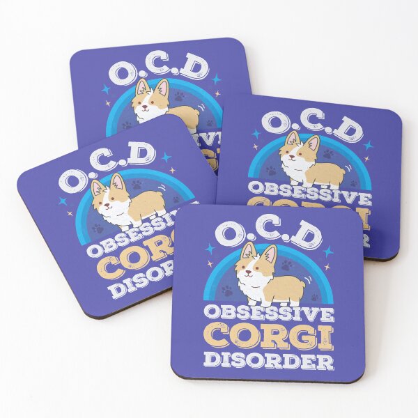 Item preview, Obsessive Corgi Disorder - OCD designed and sold by GeeksUnique.