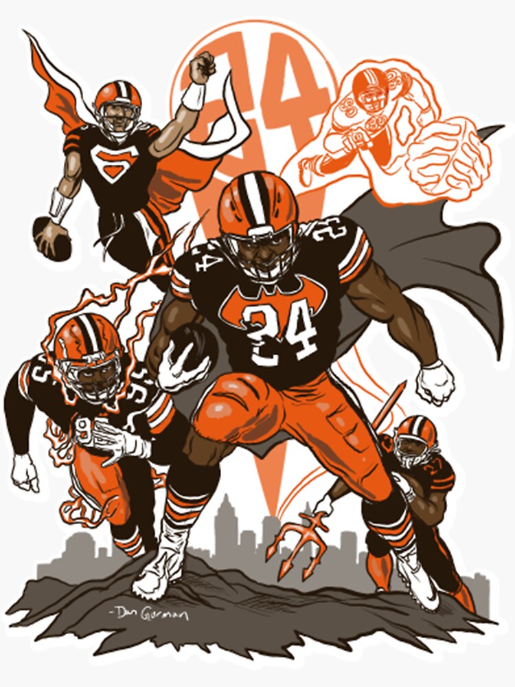 Cleveland Browns: Nick Chubb 2022 Poster - Officially Licensed NFL  Removable Adhesive Decal