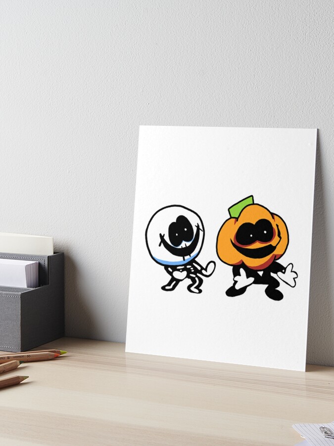 Spooky Month Mounted Print for Sale by XephArtcute