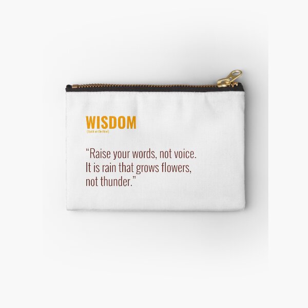 Item preview, Djalâl ad Dîn Rûmî Quotes About WISDOM designed and sold by Studio TANFF.