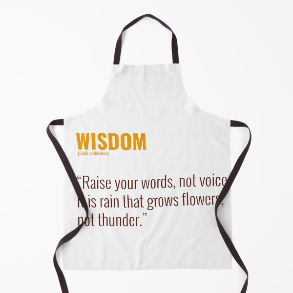 Item preview, Djalâl ad Dîn Rûmî Quotes About WISDOM designed and sold by Studio TANFF.