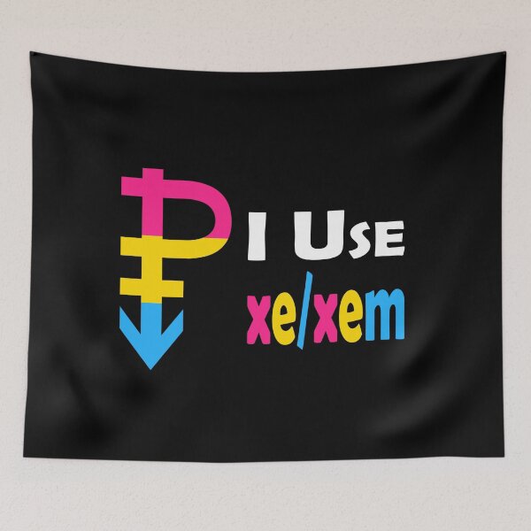 Item preview, Pansexual Pro Noun - xe/xem designed and sold by Tovahblue.