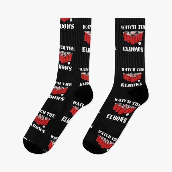Item preview, Watch The Elbows Beer Pong Humor designed and sold by EllConApparel.