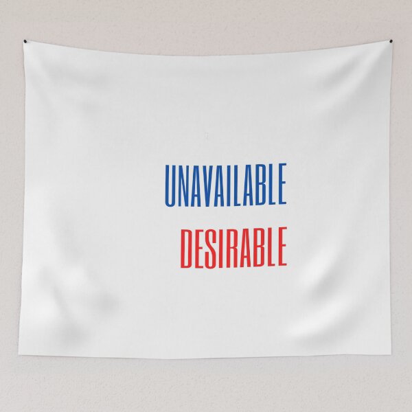 Item preview, Me Unavailable, You Desirable, Quote, Books, Literature designed and sold by Thermopolium.
