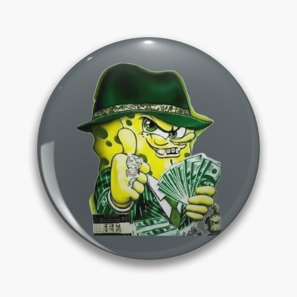 Item preview, funny spongebob gangster  designed and sold by ChairToSpar.