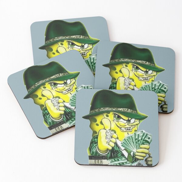 Item preview, funny spongebob gangster  designed and sold by ChairToSpar.