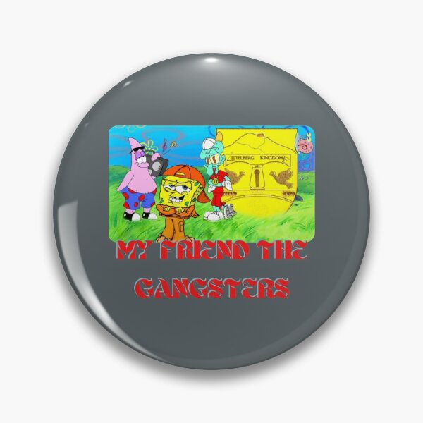 Item preview, funny spongebob gangster  designed and sold by ChairToSpar.