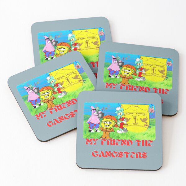 Item preview, funny spongebob gangster  designed and sold by ChairToSpar.