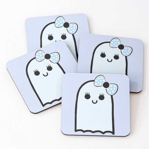 Item preview, Minimalistic Blue Cute Ghost , Scary And Spooky Halloween  designed and sold by Barolina.