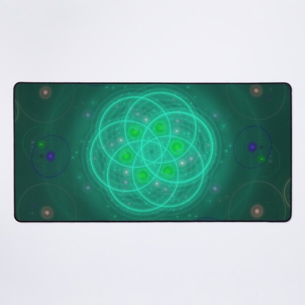 Item preview, Teal Wonder Flower | Fractal Art designed and sold by Brian Kroijer.