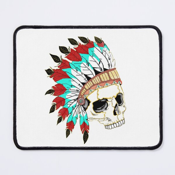 Item preview, Indian Chief Skull designed and sold by J-CCreations.