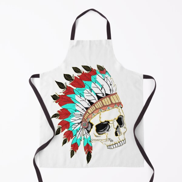 Item preview, Indian Chief Skull designed and sold by J-CCreations.