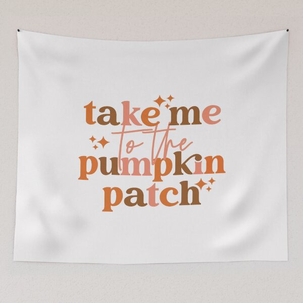 Item preview, Take Me To The Pumpkin Patch Sparkle Halloween Fall Autumn Thanksgiving Retro designed and sold by clothesy7.