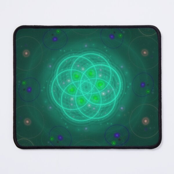 Item preview, Teal Wonder Flower | Fractal Art designed and sold by Brian Kroijer.