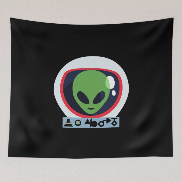 Item preview, Aliens The Higher Being Out Of Space - Extraterrestrial Astronauts designed and sold by Sonatablue.