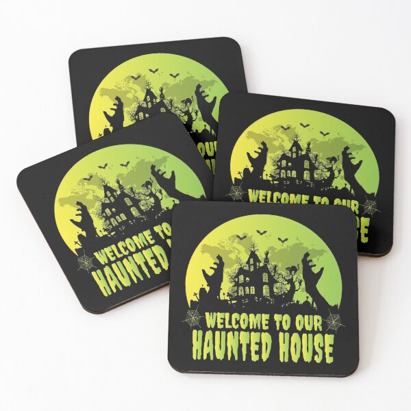 Item preview, Welcome To Our Haunted House designed and sold by AmethystMurad.