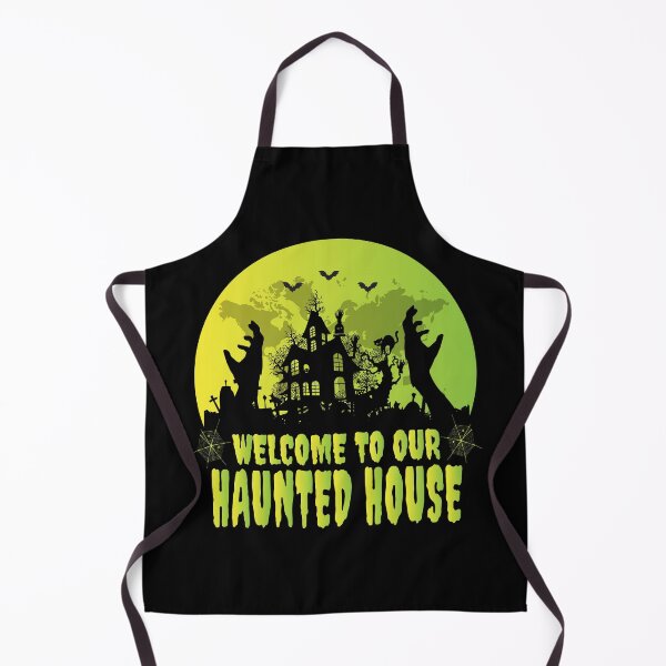 Item preview, Welcome To Our Haunted House designed and sold by AmethystMurad.