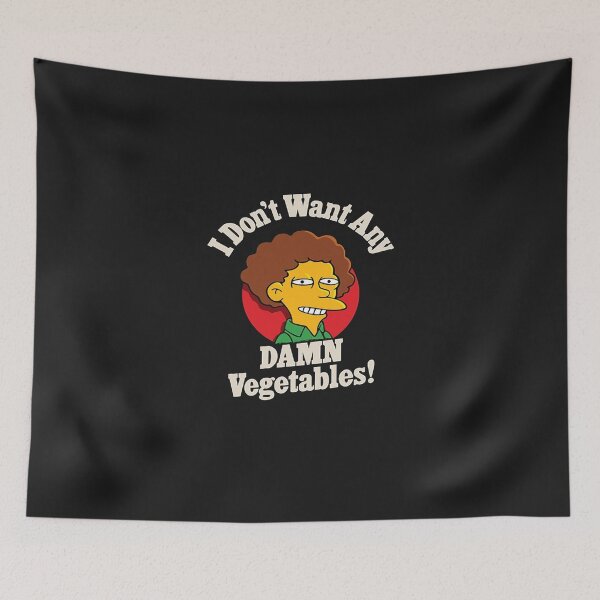 Item preview, Simpsonzz I Don't Want Any Damn Vegetables Apron designed and sold by EmineBehrens.