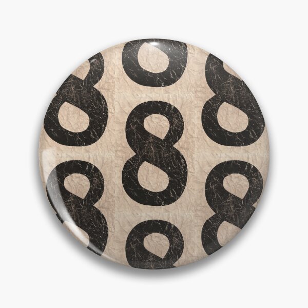 Item preview, Illustration - Number 8 in shabby vintage style designed and sold by WillysVintage.