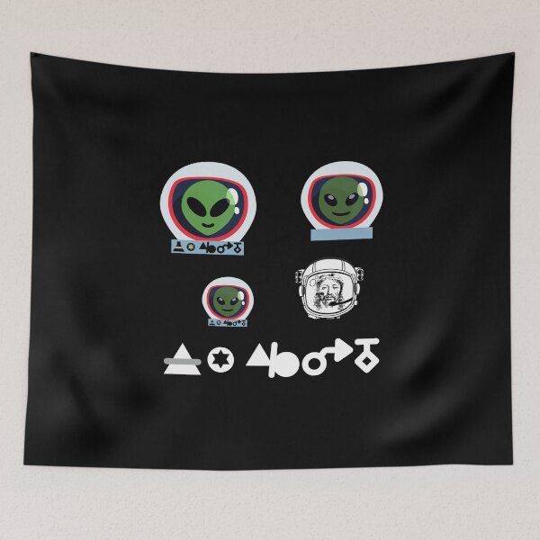Item preview, Aliens The Higher Beings Out Of Space - Extraterrestrial Astronauts designed and sold by Sonatablue.