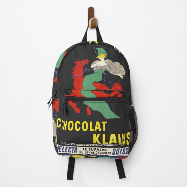 Item preview, Vintage Swiss Chocolate Poster "Chocolat Klaus" (1903) print by Leonetto Cappiello designed and sold by Designedbysm.