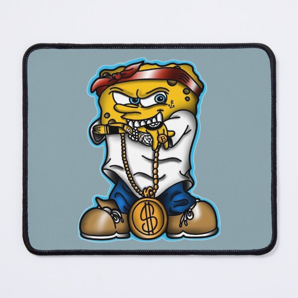 Item preview, gangster spongebob      designed and sold by ChairToSpar.
