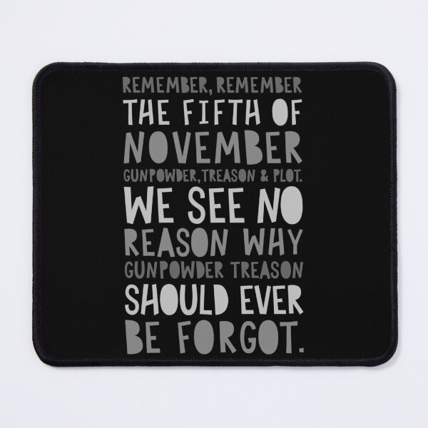 Item preview, Guy Fawkes day design! Remember remember the 5th of November! designed and sold by HROC.