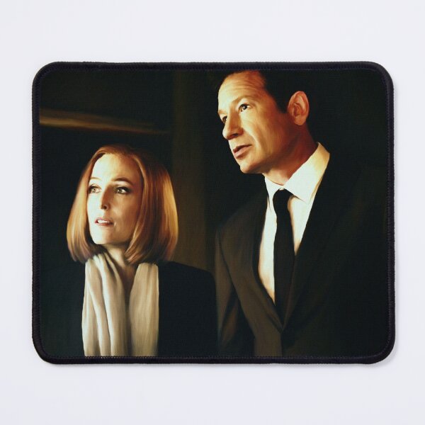 Item preview, Mulder and Scully - oil color painting designed and sold by altaircolin.