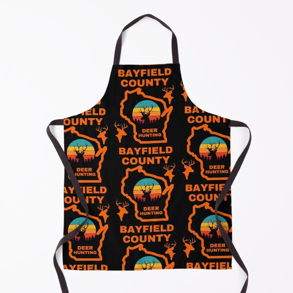 Item preview, Wisconsin Deer Hunter Bayfield County designed and sold by WoodburyLake.