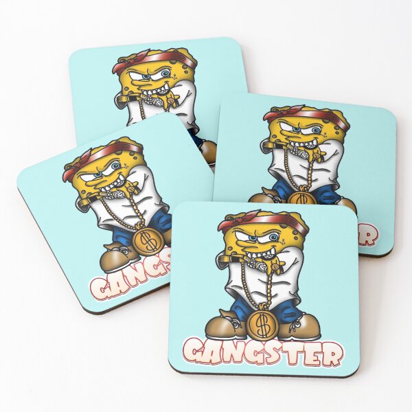 Item preview, gangster spongebob    designed and sold by ChairToSpar.