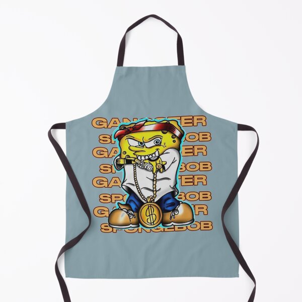 Item preview, Gangster Spongebob - Spongebob Gangsterpants, I Survived COVID-19, GANGSTER PATRICK STAR, airbrush g designed and sold by ChairToSpar.