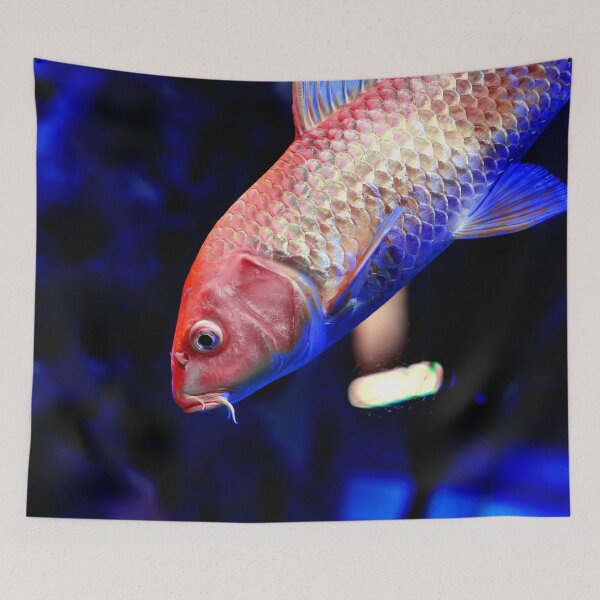 Item preview, Golden yellow Ogon Koi carp fish designed and sold by lena-maximova.