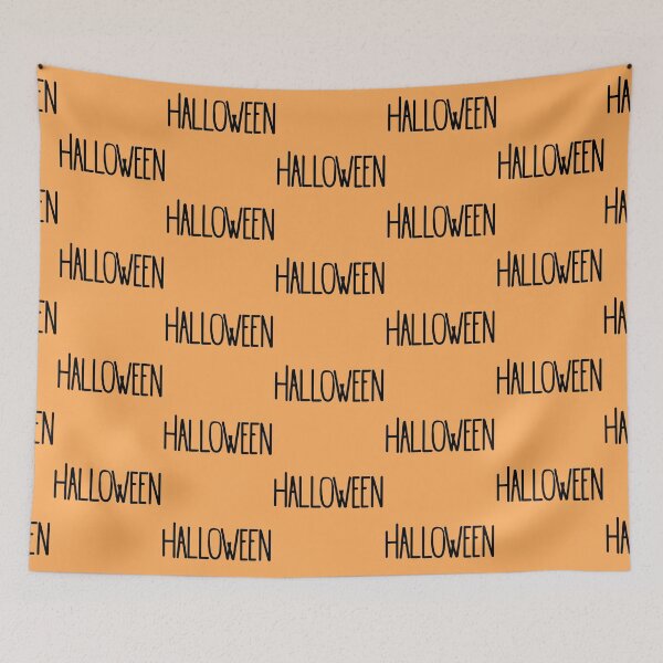 Item preview, Minimalistic And Super Simple Black Text Halloween designed and sold by Barolina.