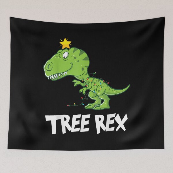 Item preview, Tree Rex T Rex Dino Pun Christmas Dinosaur designed and sold by idabry.